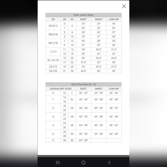 Hot Topic 2 Piece Pastel Sailor Swim Set - Picture 11 of 11